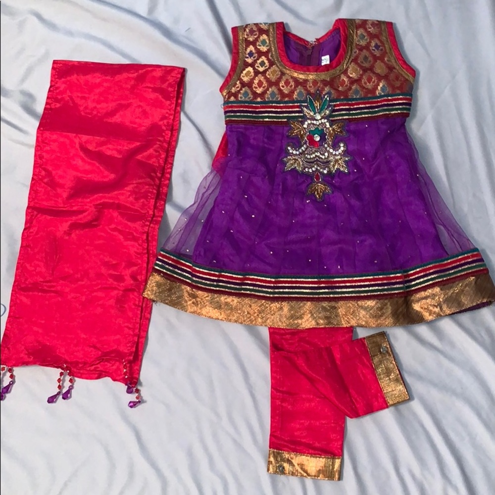 Baby girl indian outfit